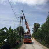 งานปรับปรุงระบบจำหน่าย อ.เสนา จ.พระนครศรีอยุธยา