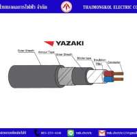 สาย FD 1 CORE(0.6/1)KV.  "YZK" 0